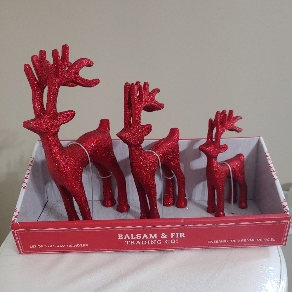 red reindeer